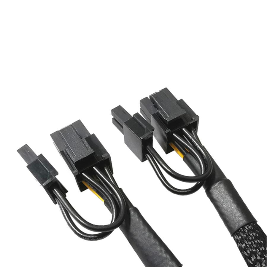 10 pack PCI Express 6-pin to Dual 8-pin (6+2 pin) GPU Video Card Power Adapter