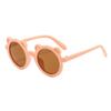 Kids Candy Color Round UV400 Sunglasses Baby Girls Children Outdoor Sunglasses Sun Protection G W1X0