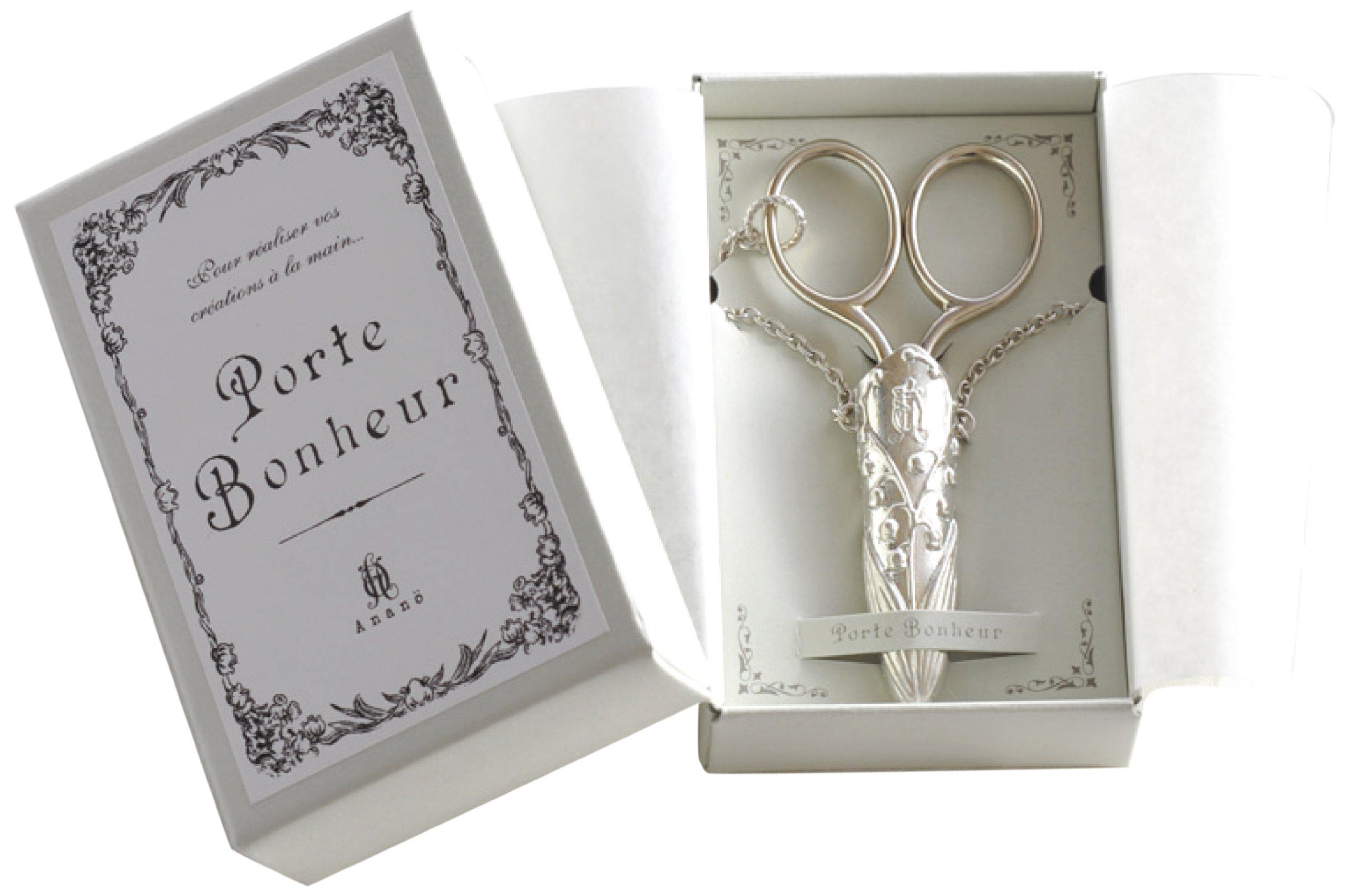 

Anano Porte Bonheur Series Lily of the Valley Scissor Case (with scissors) 79-486 золотой