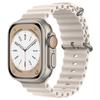 Compatibile con Cinturino in Silicone Apple Watch Serie 10, Cinturino Oceanico con Doppia Fibbia per Serie 9 e Modello Sportivo Ultra 11 Serie 2.