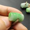 Jade Antique Waist Drum Beads, 2cm x 1.4cm