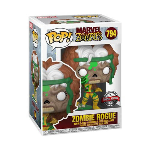 Exkluzivní americký pop Marvel Zombies Rogue! Vinyl