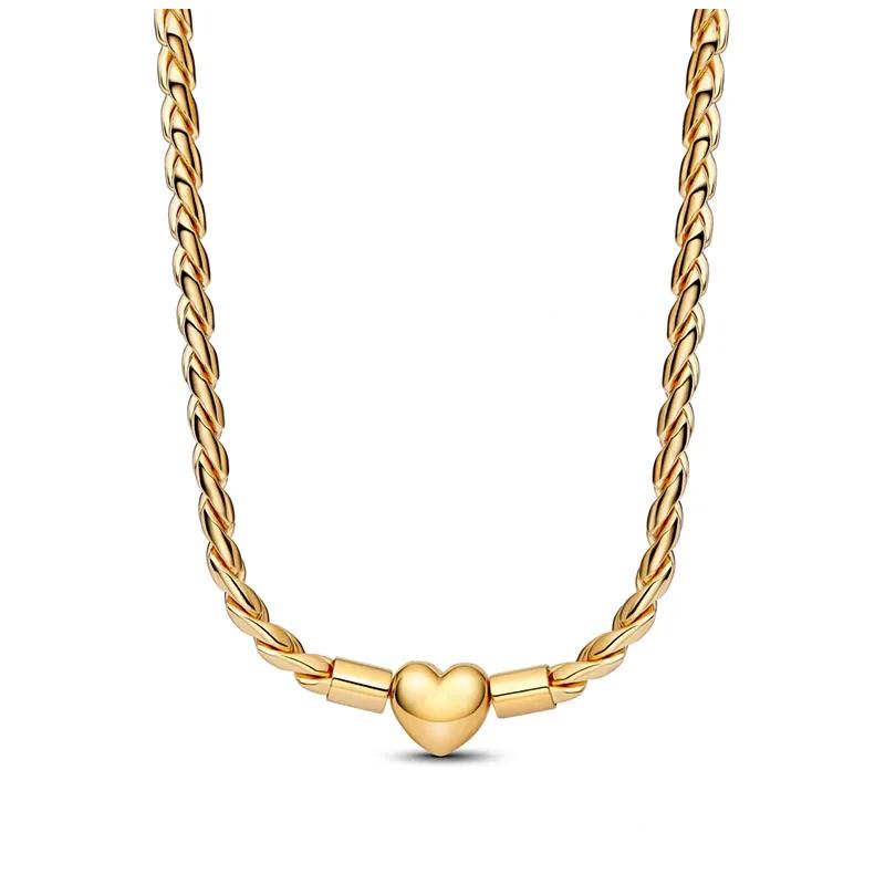 Ασημένιο 925 Κολιέ Καρδιά Πεταλούδα Ζιργκόν Μινιμαλιστικό Κομψό Κοσμήμα Δώρο Πάρτι για Γυναίκες Μοντέρνα Τάση Αξεσουάρ