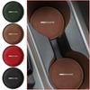 AABIF1 Car Water Cup Pad PU Slot Non-slip Coaster Mat Car Interior Goods Stickers For Mercedes-Benz C320 CL55 CL600 CL65 C240 C280 C320