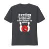 Funny Bowling T Shirt For Or Kid  Vintage Washed Graphic Comfortable Breathable Unisex Fashion Versatile Slightly Soft