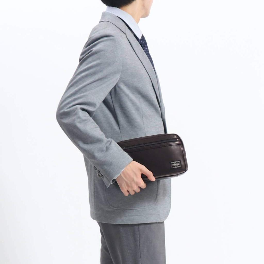 PORTER Pouch Second Bag Black [PORTER AMAZE] 022-03798 1.