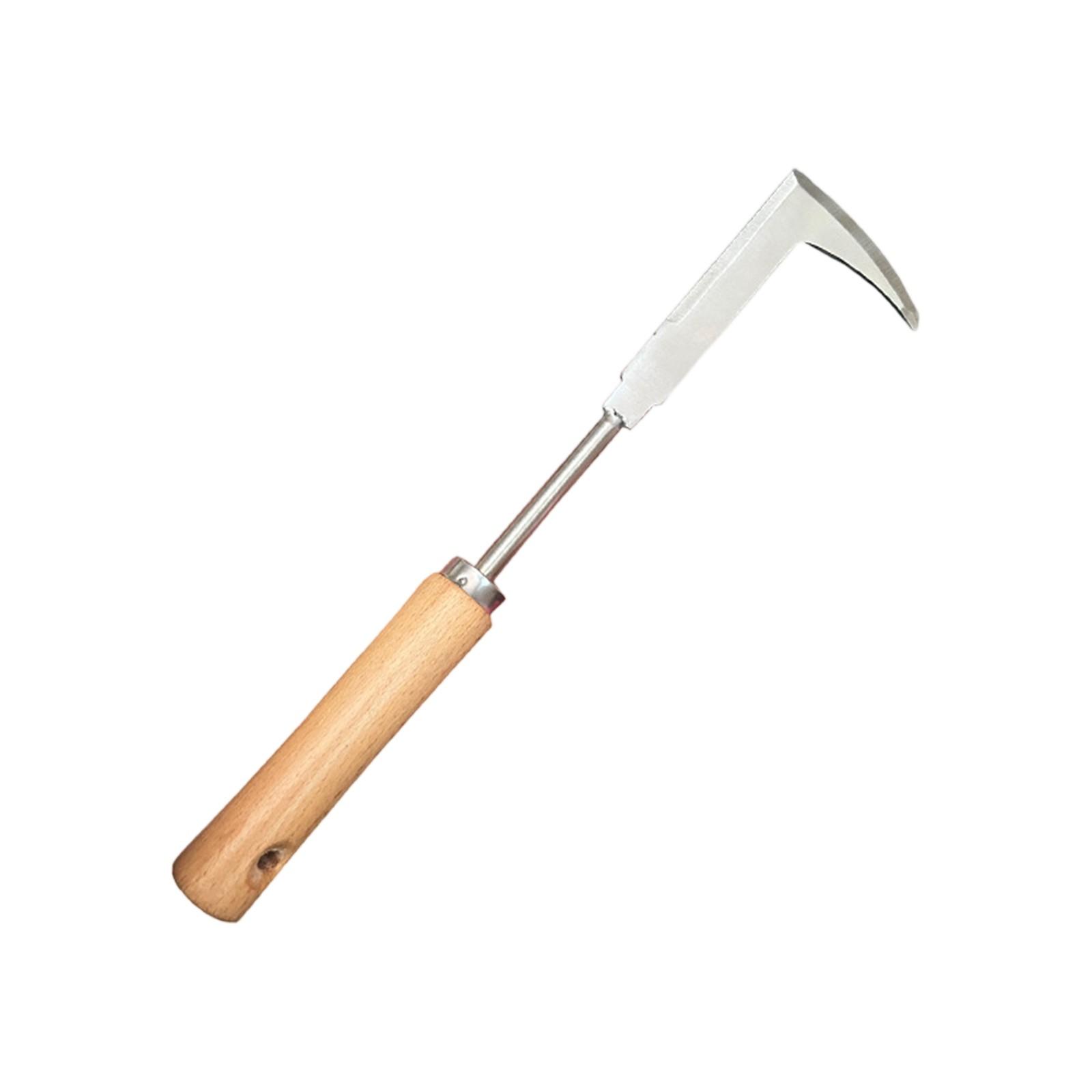 

Инструмент для удаления сорняков из трещин, Инструмент для прополки с выкапыванием, Ручные пропольщики L-образной формы, Серп для стрижки травы на тротуаре для сада и двора One Size