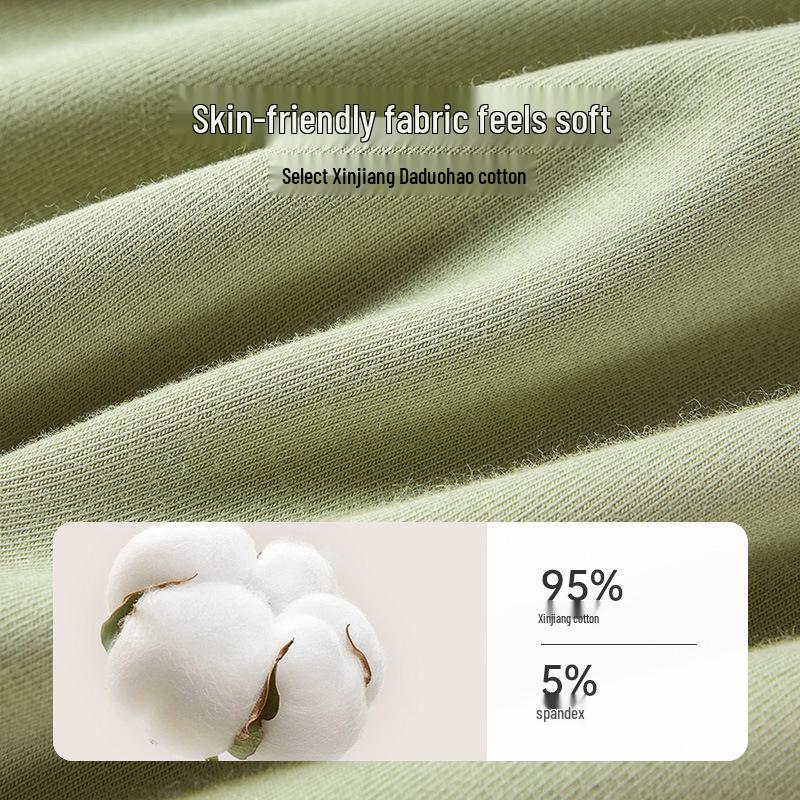 Set Lenjerie Termică Antibacteriană 5A din Bumbac Xinjiang pentru Femei - Subțire, Bumbac Pur, Anti-Acarieni, Toamnă/Iarnă, Bluză și Pantaloni.