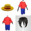 Podmanivý kostým Monkey D. Luffyho z One Piece - Nový svět pro Halloween a Cosplay