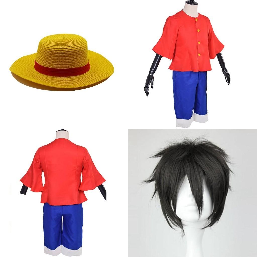 Podmanivý kostým Monkey D. Luffyho z One Piece - Nový svět pro Halloween a Cosplay