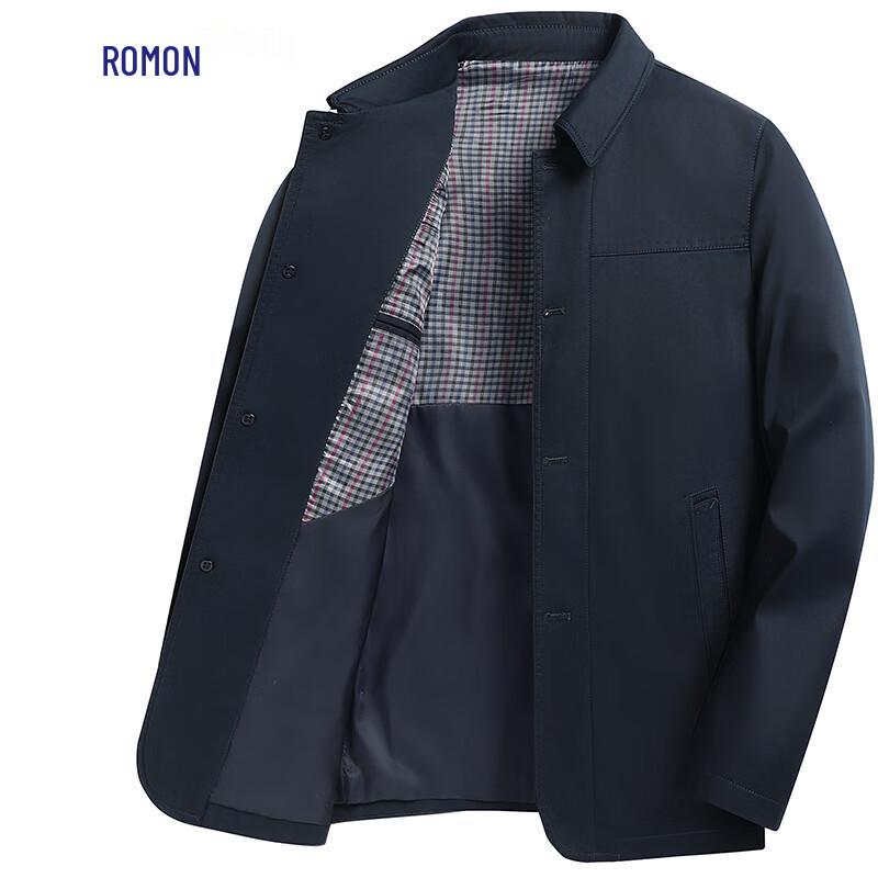 

Мужская повседневная куртка Luomen из 100% хлопка с лацканами 190