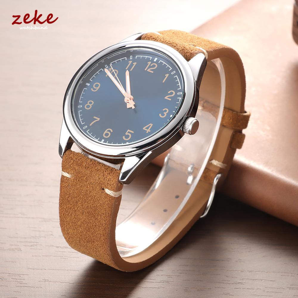 Wristband Soft Suede Leather Straps 14/16/18/20/22mm Green Brown Watchband Quick Release Calfskin Bracelet Men Women Accessories
