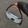 Compact Versatile High-end Armpit Bag for Women Retro Fashion Hand-held Bag Versatile Niche Denim Shoulder Bag
