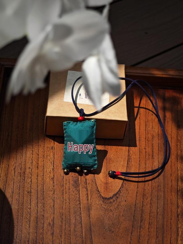 Scented Keychain Pendant Necklace Bag