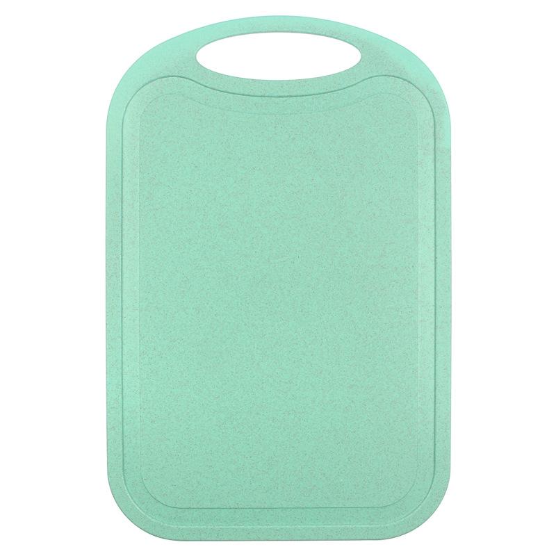 Lightweight Wheat Straw Cutting Board for Home Kitchen Baby Food Fruit Outdoor Portable