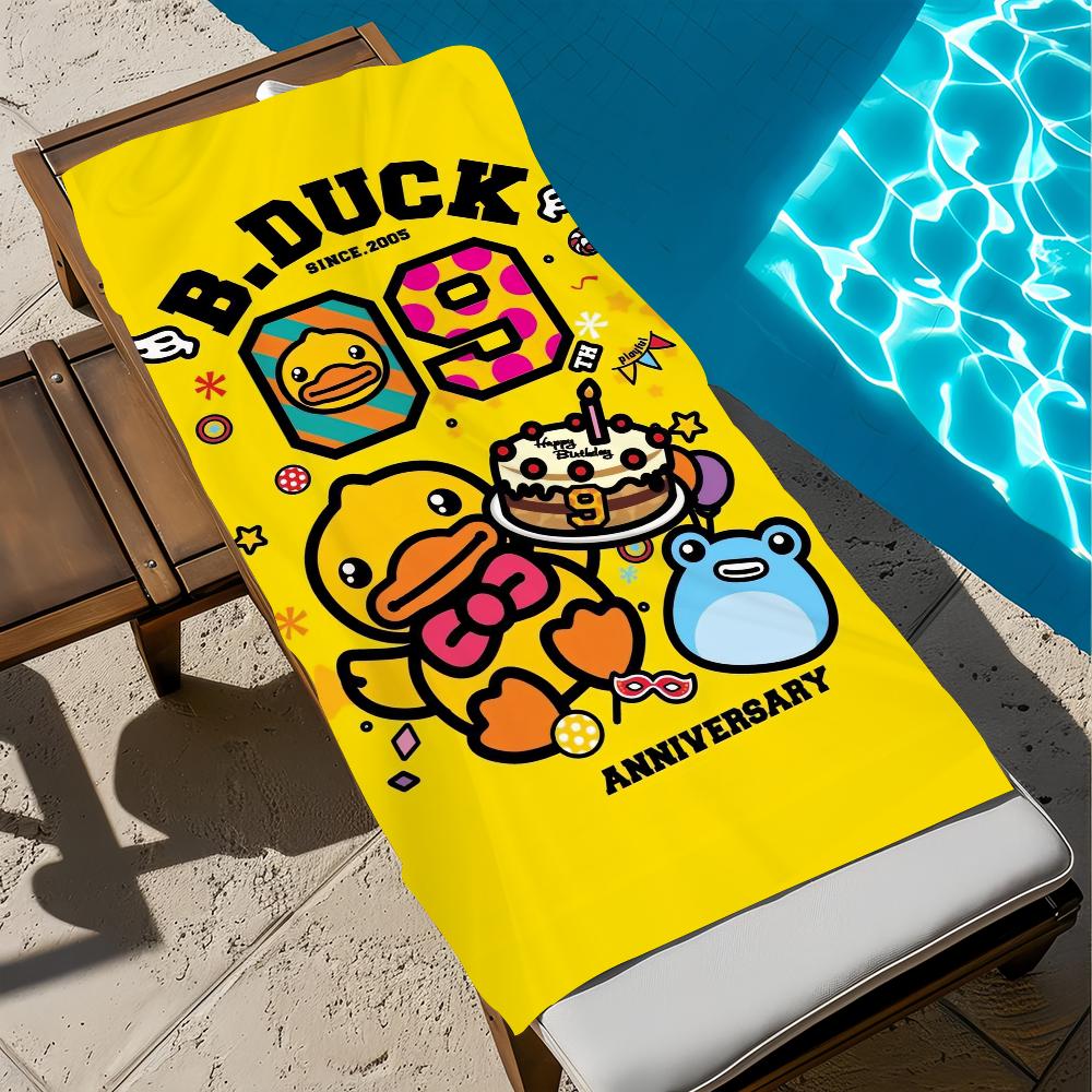 CARTOON b-B-b-D-duck Cute Towel Beach Quick Dry Soft Pool Towels Gift for Travel Gym Shower Camping Sports