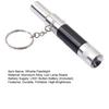 Whistle Flashlight Keychain Mini LED Light with Key Ring Compact Emergency Whistle Torch for Outdoor Hiking Camping