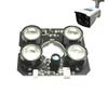 4 Led Array Infrared 90 Degrees Bulbs 850Nm Ir Board Illuminator 4X Ir Led Board For Cctv Camera Night Vision