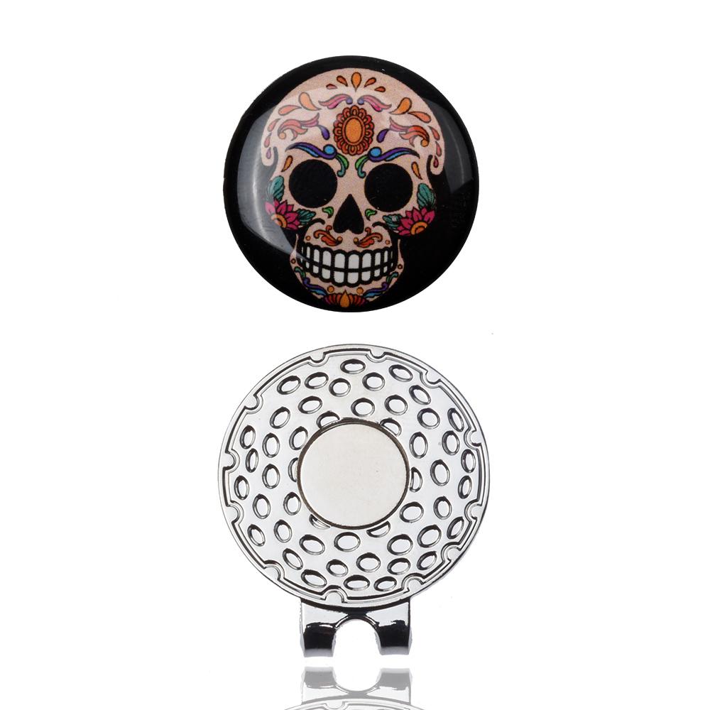 4PCS Golf Ball Markers Hat Clips Set Unique Cartoon Design for GolfersGolf Accessories