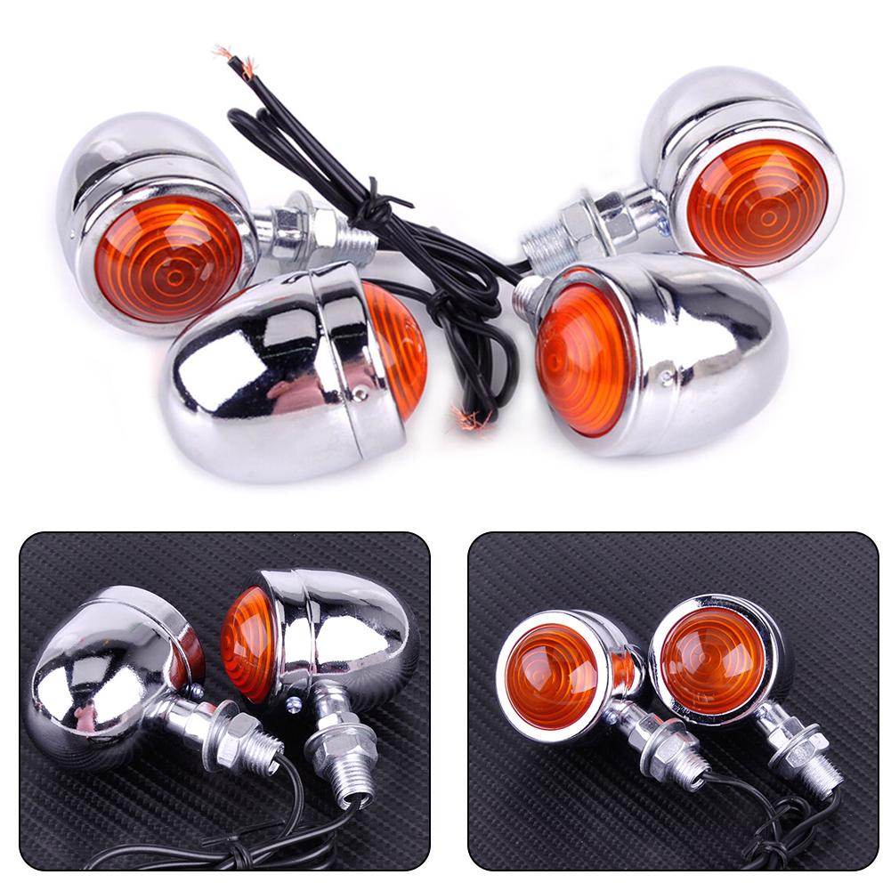 4st Blinkers ABS Plast CG125 För Harley Chopper