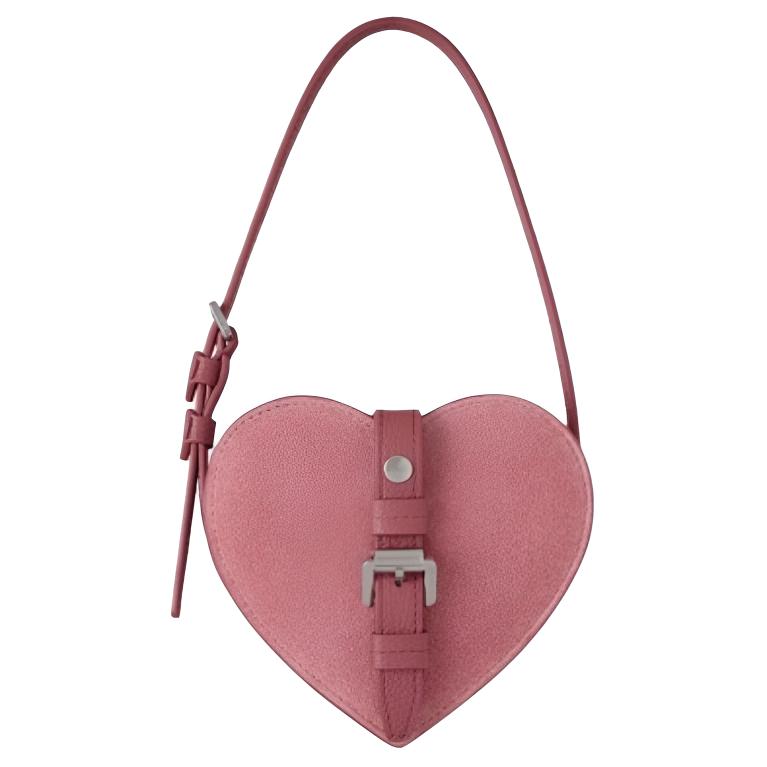 

Mulberry Roxanne Heart Bag Mini Women Handbags Pink RL9001-047 Basic Set (Bag+Dust Bag)