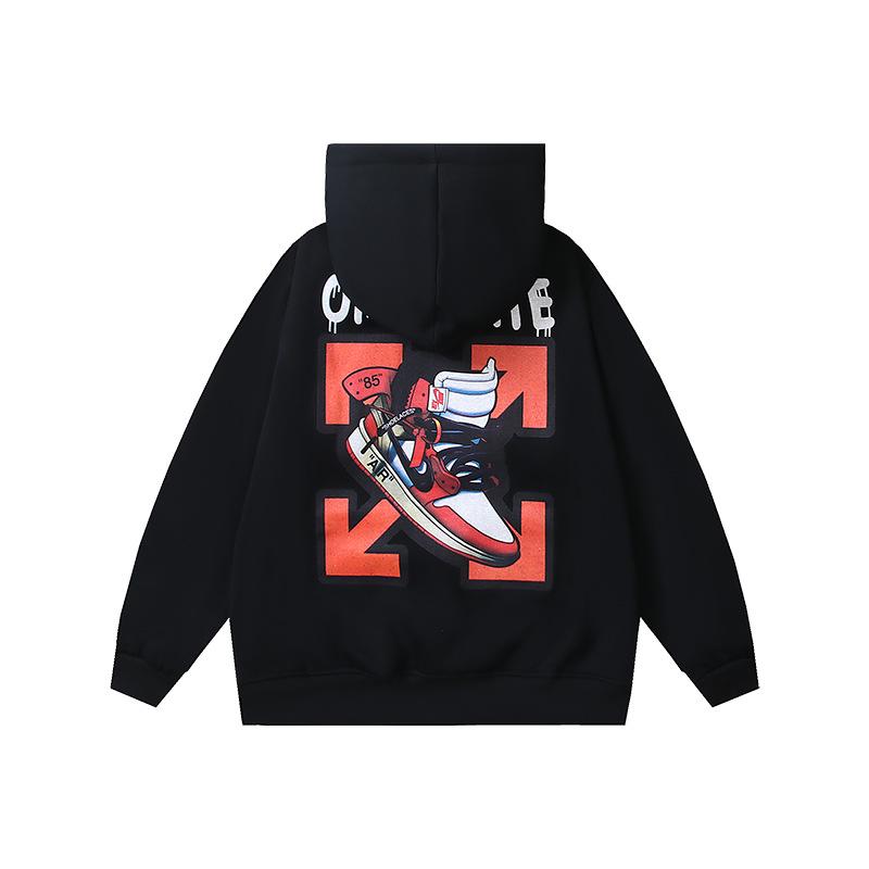 Daisy Donald Duck Collab Hoodie: Warnband & Pfeil für schmelzendes Eis