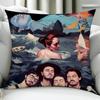 Band MMorat Cushion Cover Birthday Anniversary Gifts Double Sided Printed Zipper Cushion Cover Soft Skin Bedding
