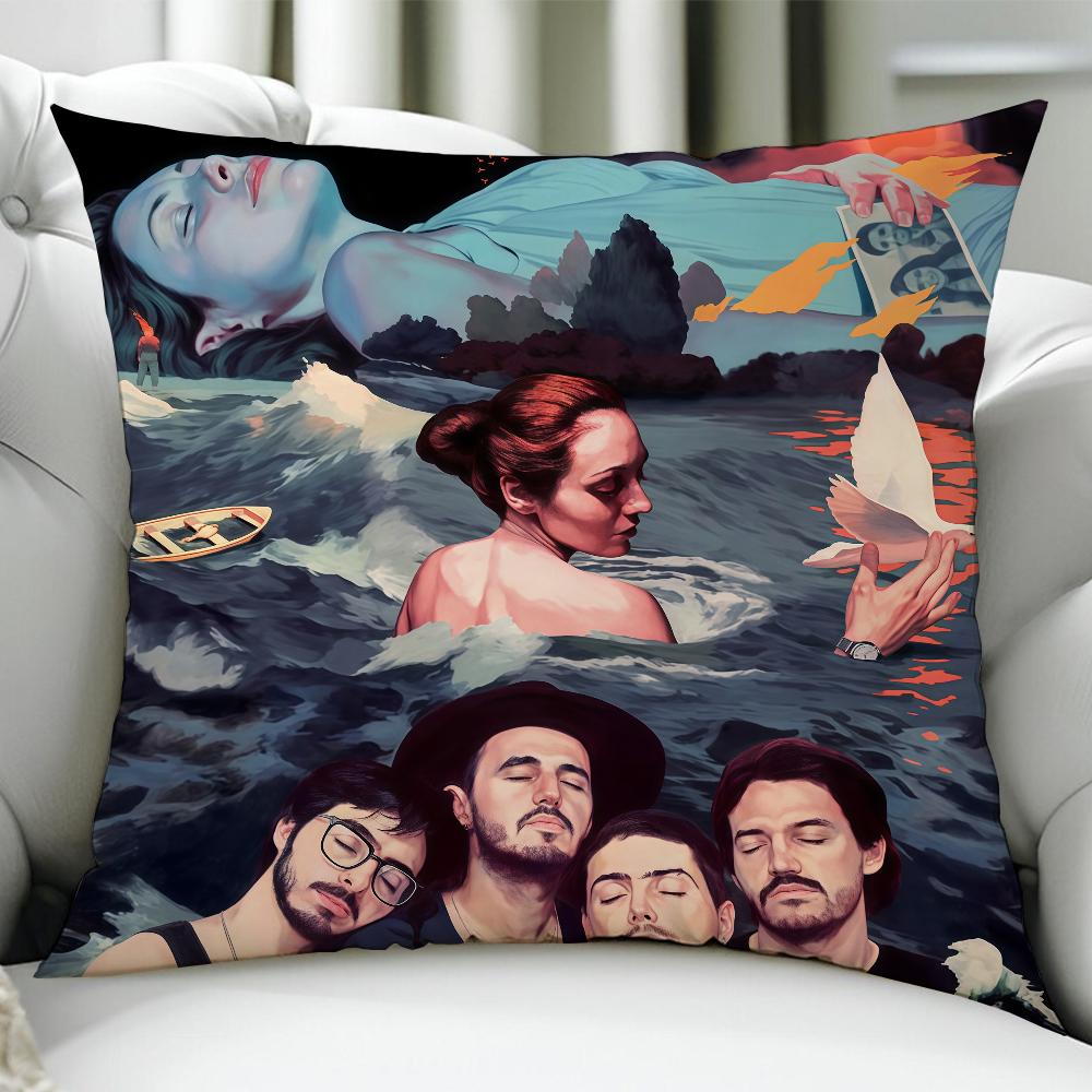 

Band MMorat cushion cover Birthday Anniversary Gifts Double Sided Printed Zipper Cushion Cover Soft Skin Bedding 30x30cm
