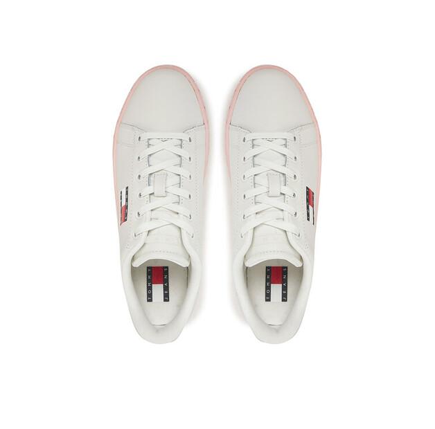 Tommy Jeans кроссовки Tjw Logo Outsole Sneaker Ess EN0EN02703 белый