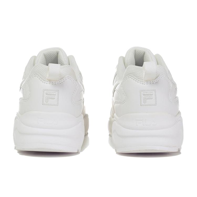 FILA Textile, Synthetic Leather Low top Casual Shoes Unisex White 1RM01139_125