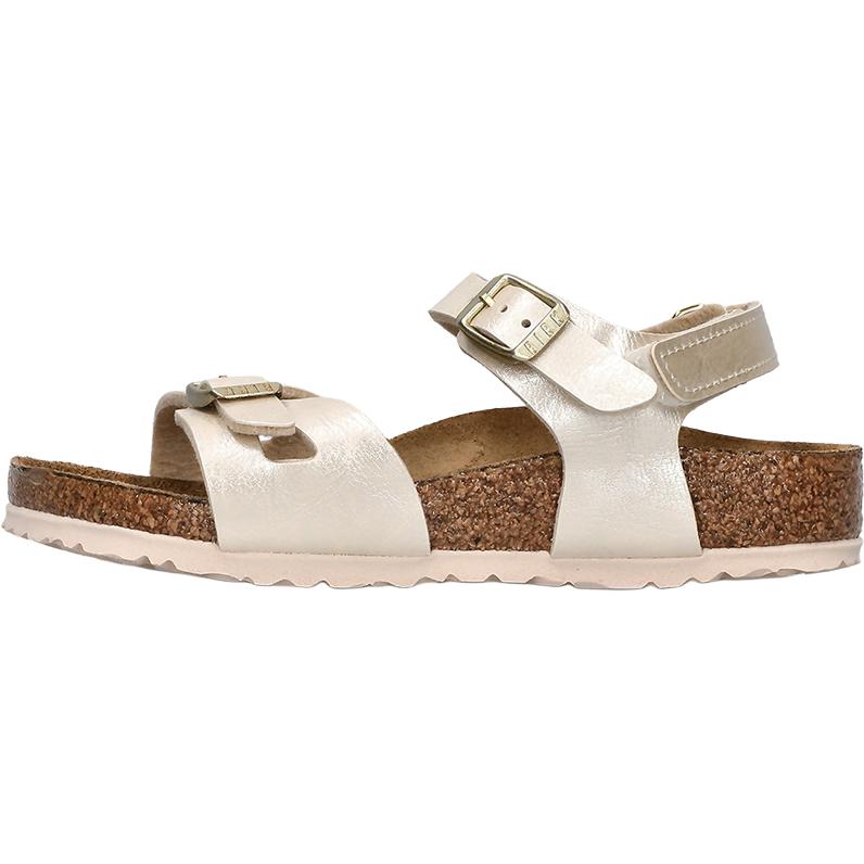 Birkenstock Rio Slip Resistant Abrasion Resistant Slip Resistant Abrasion Resistant Low top Sandal Cream White Kids 1029570 27 белый