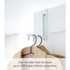 Yamazaki Folding Door Hanger Smart, White, 2 x 7 - 20.5 x 20 cm, 7161