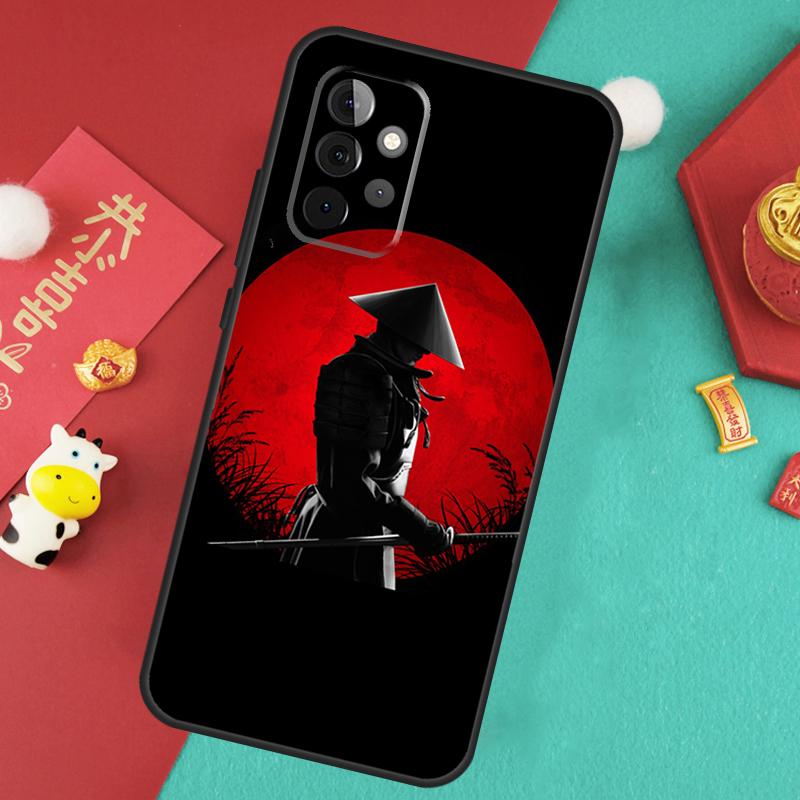 Japan The Samurai Ninja Case For Samsung Galaxy A56 A36 A26 A16 A06 A13 A33 A53 A15 A35 A55 A34 A54 A12 A32 A52 A17