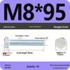 8.8 Grade Hot-Dip Galvanized Hex Bolt Nail M4-M30