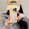 Bow cat rotating bracket for iphone17promax mobile phone case 16 cartoon 13 apple 14 pendant
