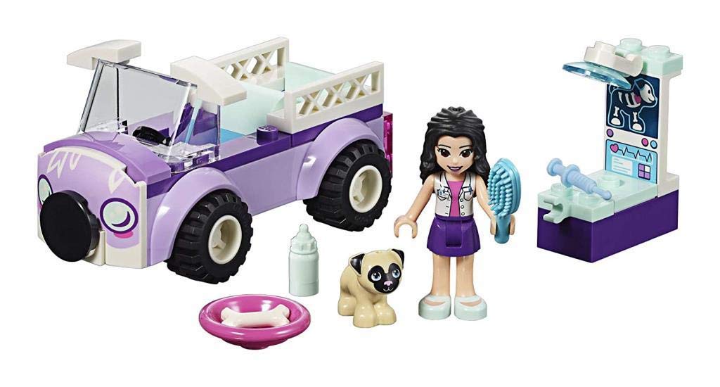 LEGO Friends Emma's Animal Clinic Car 41360 Building Blocks Toy for Girls