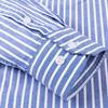 Basic Oxford Dress Shirt For Men Long Sleeve Cotton Solid Casual Plaid Striped Social Business Male