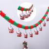 Santa Claus Santa Claus Banner Cartoon Xmas Tree Ornaments Creative Home Snowman Flag