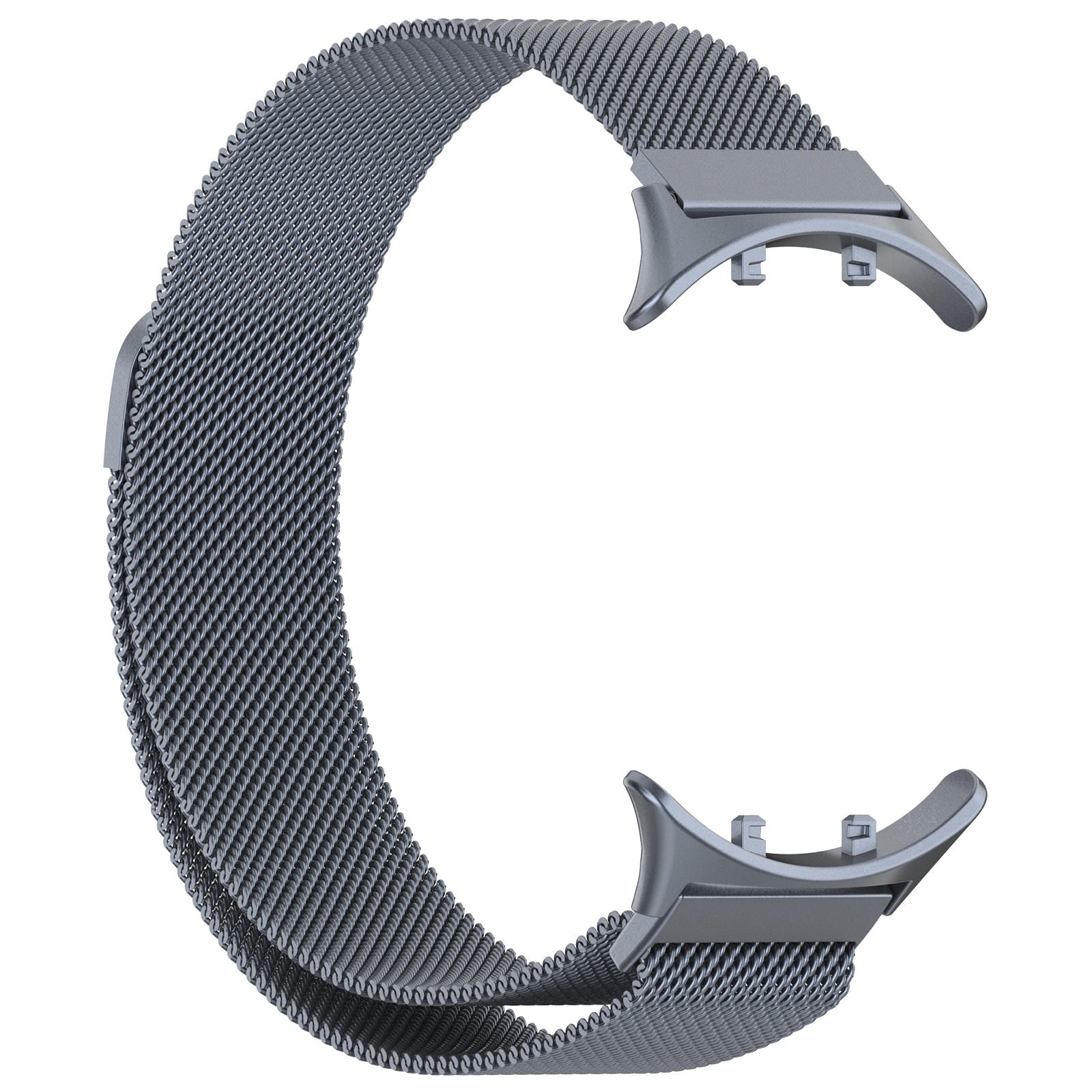 

For vivo Watch 3 Magnetic Stainless Steel Milanese Strap Replacement Wrist Band Starlight Color