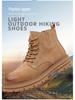 2024 Autumn Men's High-Top Casual Leather Retro Desert Boots - British Style