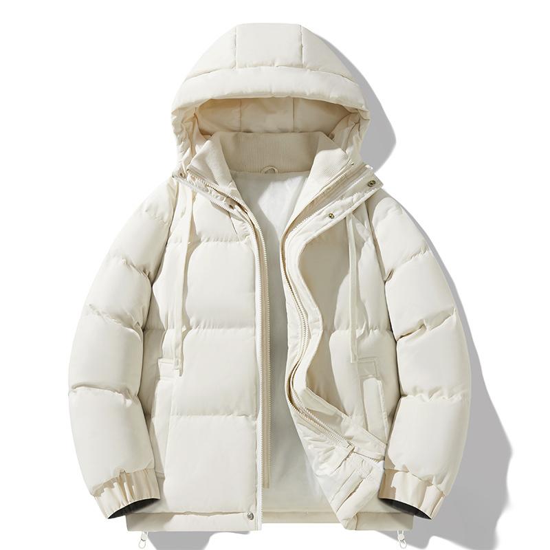 2025 Couple Hooded Padded Clothes Unisex Winter Loose Cotton Jackets Winter Jackets Padded Jackets Cotton Jackets