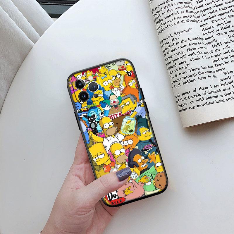 S-Simpsons Phone Case for Samsung Galaxy A52S A53 A55 A56 A70 A71 A72 A73 F06 F16 F56 S10e S10 S10+ Plus