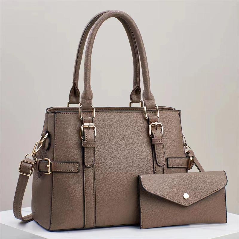 Fashionable Ladies Handbag Soft PU Leather Zipper Closure Shoulder Bag Womens Commuting Shopping Crossbody Bag Bolsas De Mujer