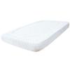 Maniflex Mani Baby Bright Cotton Fitted Sheet, Milky White, Made In Japan, W70 X D120 X H10cm