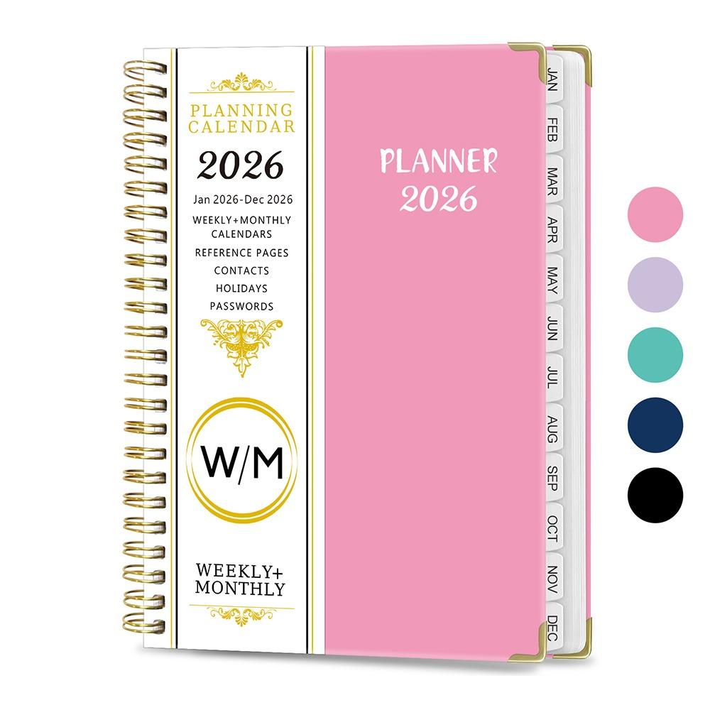 Learning Plan Diary Schedules Organizer Work Efficiency Monthly Planner  School