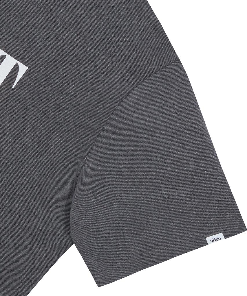 CNVS [Ulkin X Namu13] Artist T-Shirt Heart Charcoal