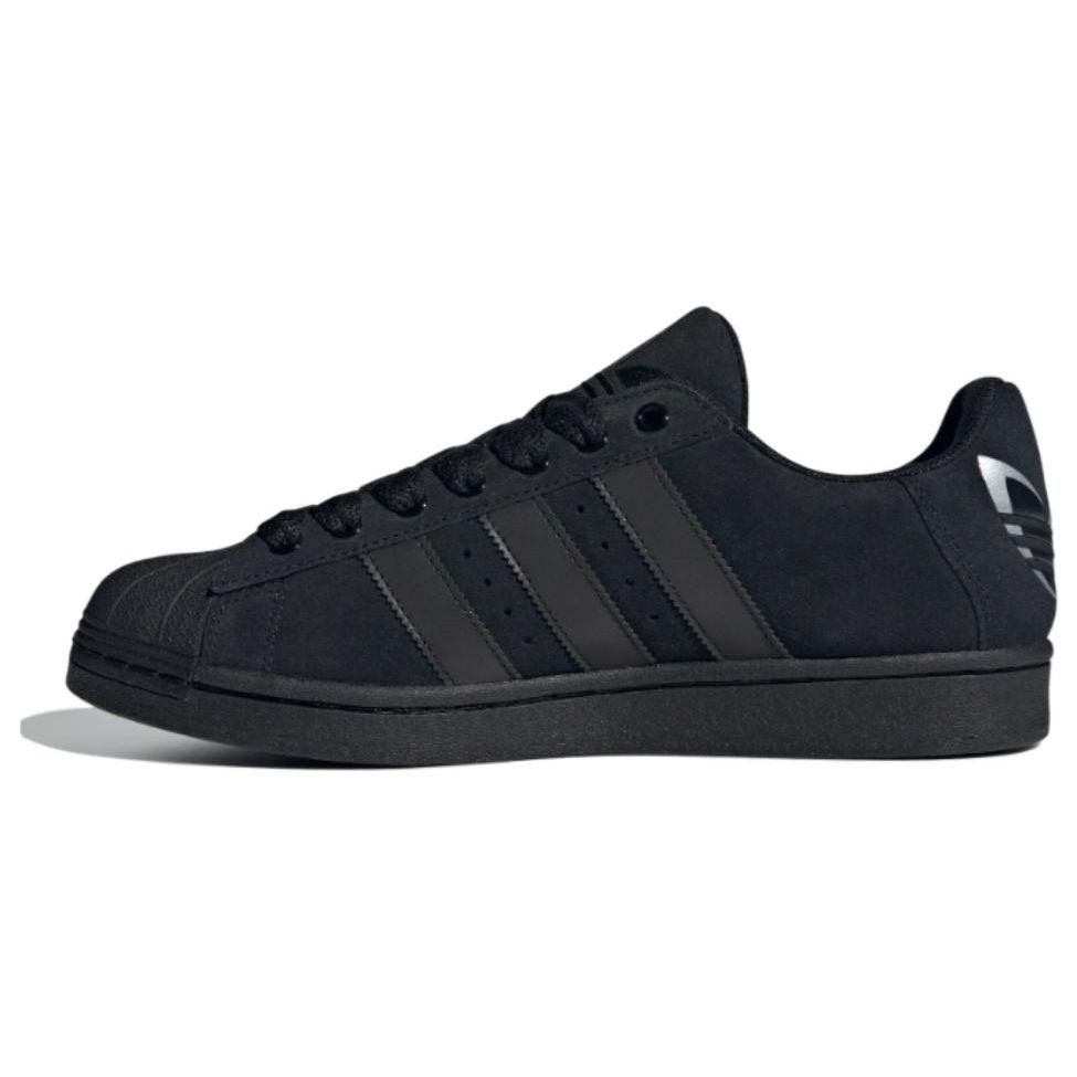 Adidas Originals Superstar Comfortable Fashion Shock Absorption Durable Low-Top Sneakers Men Sneakers Black IF7913