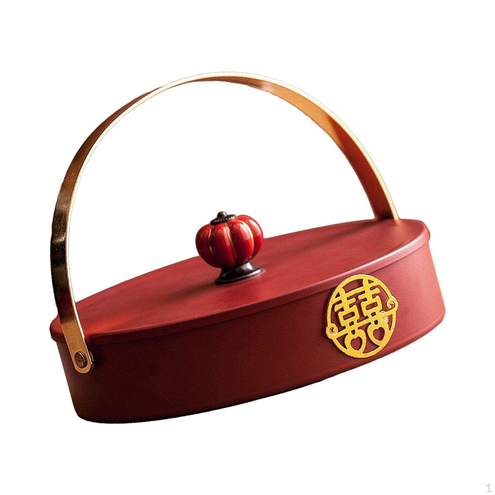 

-Поднос, разделенный поднос с крышкой, 4 решетки, переносной контейнер для орехов и конфет для вечеринки, кухни, Xi Character