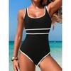 Traje de Banho Vintage Feminino Peça Única Estampado Roupa de Banho Feminina Sexy Esportiva Body Maiô Roupa de Banho