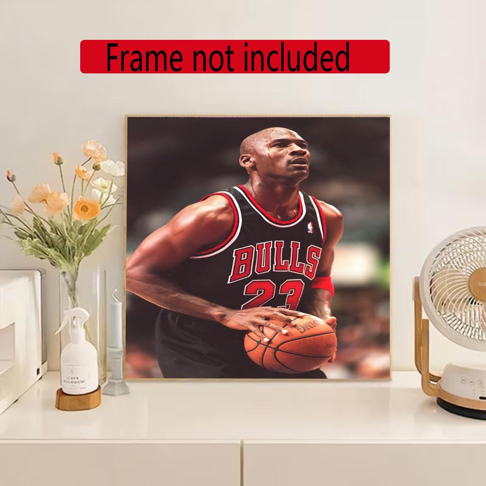 Jordan 5D Diy Diamond Paintings Mosaic Wall Round Diamond Art Painting Kits Embroidery Crystal Accessories Frameless